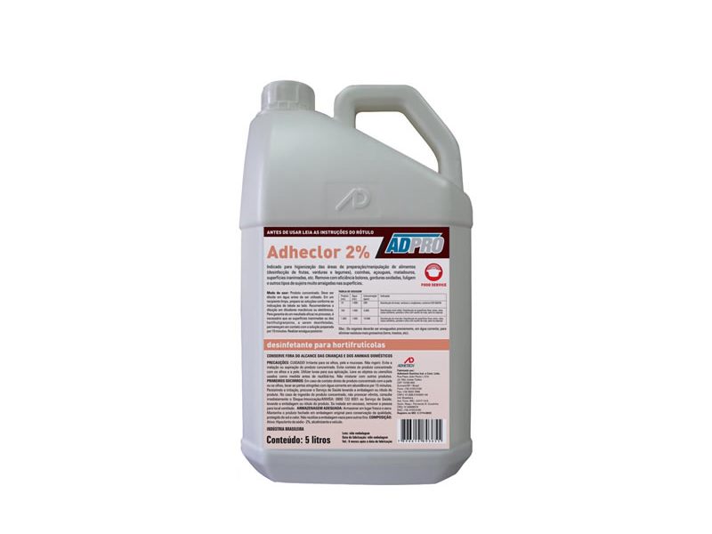 Desinfetante Clorado – Adheclor 2% – ADPRO