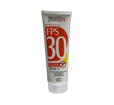 Protetor Solar com Repelente de Insetos FPS30 – LUVEX